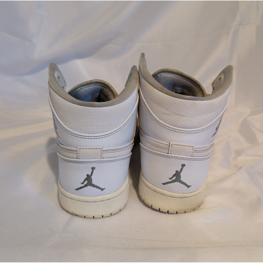 NIKE Air Jordan 1 Mid White Wolf Grey size 11.5 - Picture 6 of 10